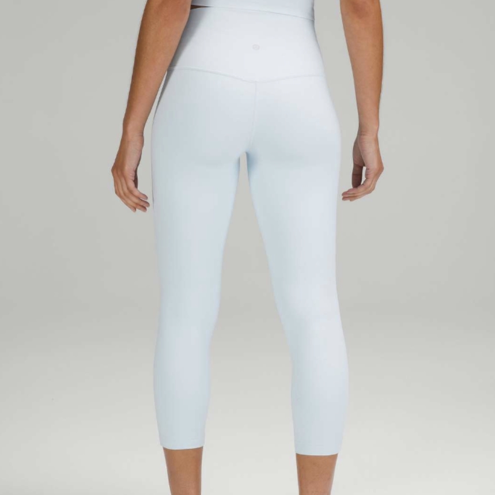 Lululemon Align High-Rise Crop 23" - Powder Blue - size 2